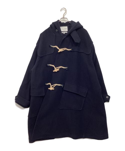 yoshio kubo（ヨシオクボ）yoshio kubo (ヨシオクボ) TWIST DUFFLE COAT ネイビー サイズ:3の古着・服飾アイテム