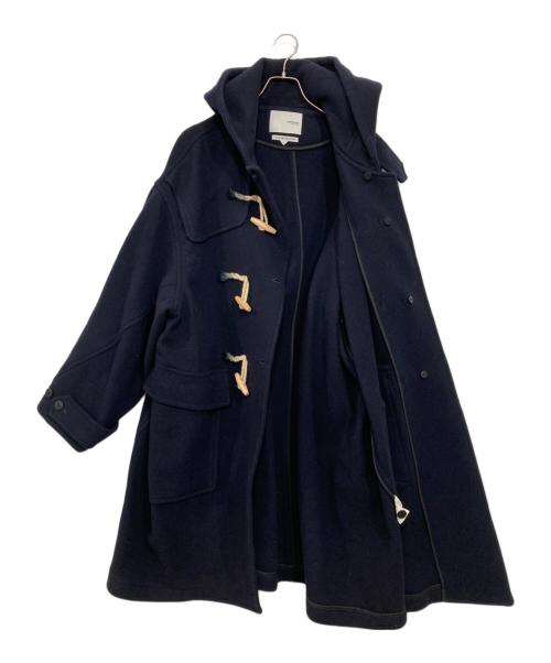 yoshio kubo（ヨシオクボ）yoshio kubo (ヨシオクボ) TWIST DUFFLE COAT ネイビー サイズ:3の古着・服飾アイテム