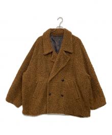 My Beautiful Landlet（マイビューティフルランドレット）の古着「オーバーサイズPコート」｜ブラウン