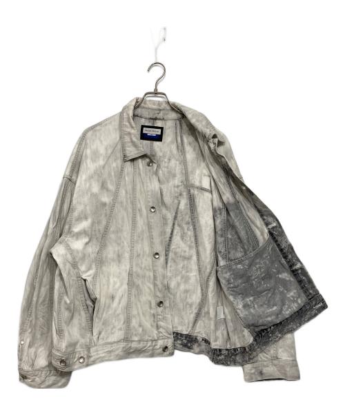 MAISON SPECIAL（メゾンスペシャル）MAISON SPECIAL (メゾンスペシャル) Three-Dimensional Prime-Over Cutting Denim Jacket グレー サイズ:2の古着・服飾アイテム