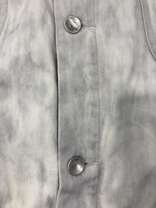 MAISON SPECIAL（メゾンスペシャル）MAISON SPECIAL (メゾンスペシャル) Three-Dimensional Prime-Over Cutting Denim Jacket グレー サイズ:2の古着・服飾アイテム