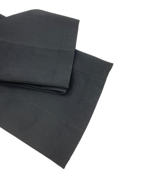 MAISON SPECIAL（メゾンスペシャル）MAISON SPECIAL (メゾンスペシャル) Triacetate Slit Straight Pants/トリアセテートスリットストレートパンツ ブラック サイズ:1の古着・服飾アイテム