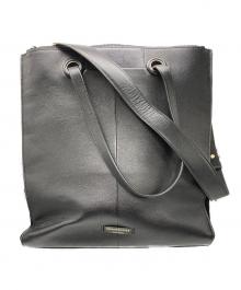 COLE HAAN（コールハーン）の古着「レザートートバッグ/GRANDSERIES/グランド シリーズ」｜ブラック