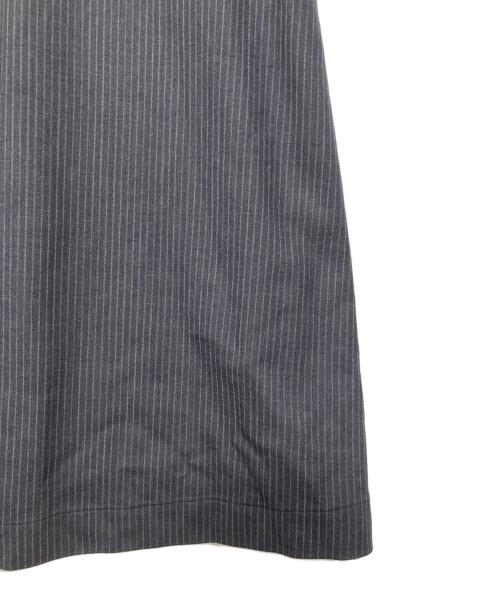 45R（フォーティファイブ・アール）45R (フォーティファイブ・アール) ストライプワンピース ネイビーの古着・服飾アイテム