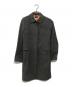 Paul Smith BLACK（ポールスミスブラック）の古着「ステンカラーコート」｜グレー