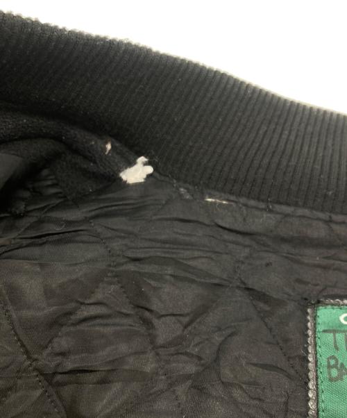 Roots（ルーツ）Roots (ルーツ) 袖レザースタジャン ブラック サイズ:XXXXLの古着・服飾アイテム