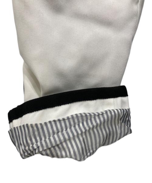 MONCLER GAMME BLEU（モンクレール ガム ブルー）MONCLER GAMME BLEU (モンクレール ガム ブルー) GIACCA ダウンテーラードジャケット ブラック×ホワイト サイズ:2の古着・服飾アイテム