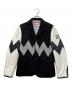 MONCLER GAMME BLEU（モンクレール ガム ブルー）の古着「GIACCA ダウンテーラードジャケット」｜ブラック×ホワイト
