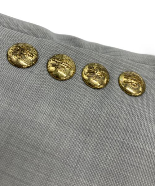 MONCLER GAMME BLEU（モンクレール ガム ブルー）MONCLER GAMME BLEU (モンクレール ガム ブルー) GIACCA ダウンテーラードジャケット ベージュ×アイボリー×グレー サイズ:2の古着・服飾アイテム