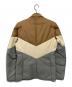 MONCLER GAMME BLEU (モンクレール ガム ブルー) GIACCA ダウンテーラードジャケット ベージュ×アイボリー×グレー サイズ:2：45000円