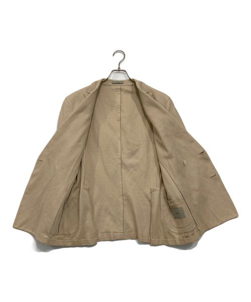 BOGLIOLI（ボリオリ）BOGLIOLI (ボリオリ) SOHO アンコンジャケット ベージュ サイズ:48の古着・服飾アイテム
