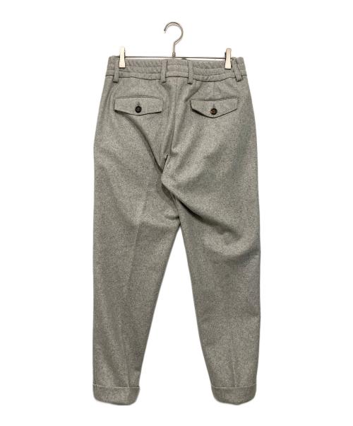 eleventy（イレブンティ）eleventy (イレブンティ) フェルト地セットアップ グレー サイズ:48の古着・服飾アイテム