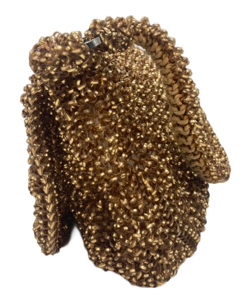 ANTEPRIMA（アンテプリマ）ANTEPRIMA (アンテプリマ) ターンロックワンショルダーワイヤーバッグ ゴールドの古着・服飾アイテム