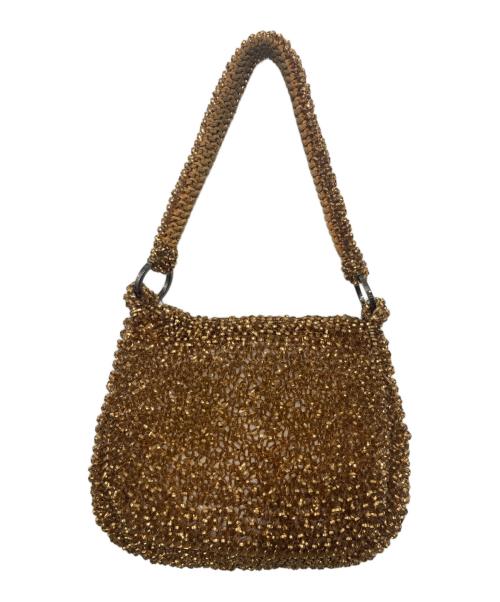 ANTEPRIMA（アンテプリマ）ANTEPRIMA (アンテプリマ) ターンロックワンショルダーワイヤーバッグ ゴールドの古着・服飾アイテム