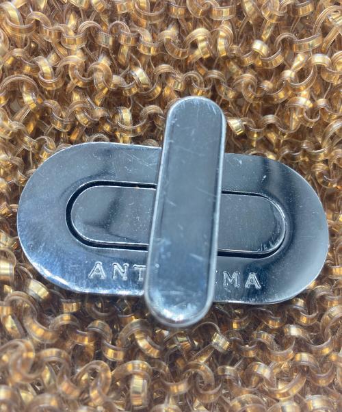 ANTEPRIMA（アンテプリマ）ANTEPRIMA (アンテプリマ) ターンロックワンショルダーワイヤーバッグ ゴールドの古着・服飾アイテム