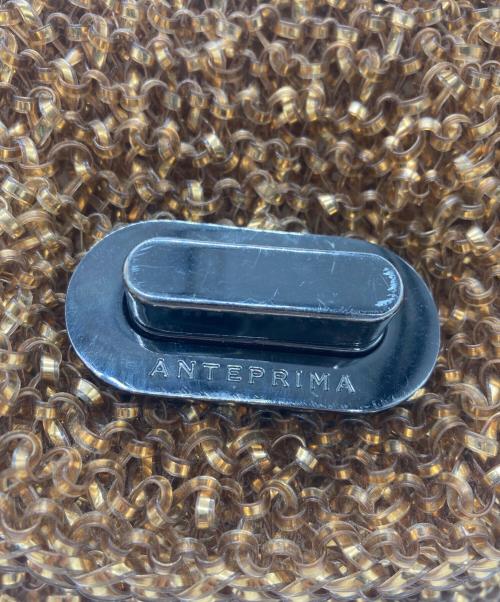 ANTEPRIMA（アンテプリマ）ANTEPRIMA (アンテプリマ) ターンロックワンショルダーワイヤーバッグ ゴールドの古着・服飾アイテム