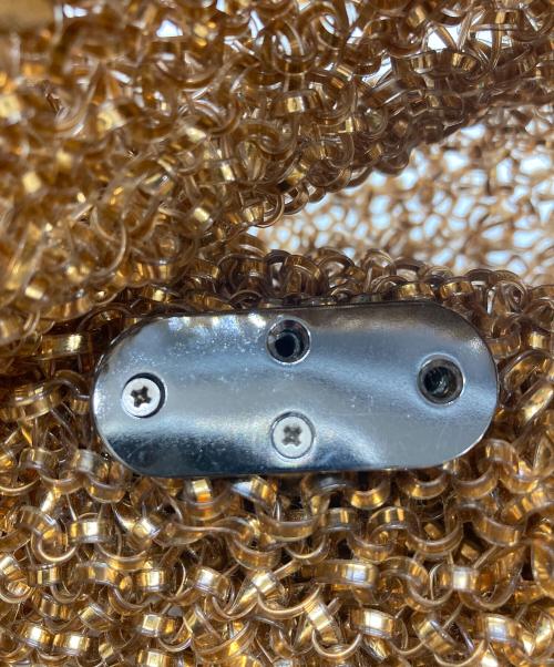 ANTEPRIMA（アンテプリマ）ANTEPRIMA (アンテプリマ) ターンロックワンショルダーワイヤーバッグ ゴールドの古着・服飾アイテム