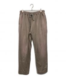 Name.（ネーム）の古着「BONDAGE SWEAT PANTS/ボンデージスウェットパンツ」｜グレー