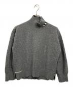UNIQLO×ANYA HINDMARCHユニクロ×アニヤ・ハインドマーチ）の古着「カシミヤハイネックセーター」｜グレー