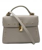 CELFORDセルフォード）の古着「ビジュースタッズポシェット」｜ベージュ