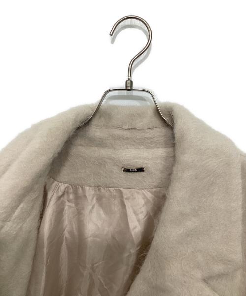 Snidel（スナイデル）Snidel (スナイデル) シャギーコクーンコート ベージュの古着・服飾アイテム