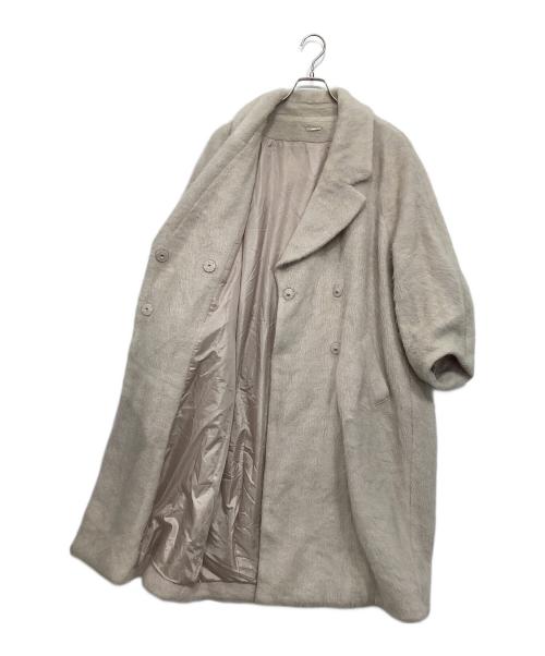 Snidel（スナイデル）Snidel (スナイデル) シャギーコクーンコート ベージュの古着・服飾アイテム