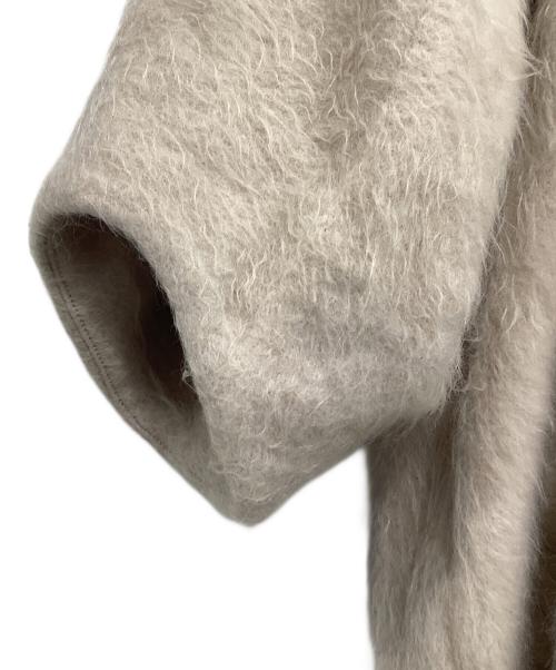 Snidel（スナイデル）Snidel (スナイデル) シャギーコクーンコート ベージュの古着・服飾アイテム