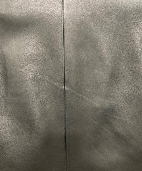 BEAUTY&YOUTH（ビューティーアンドユース）BEAUTY&YOUTH (ビューティーアンドユース) シープレザー シングル ライダースジャケット ブラック サイズ:Lの古着・服飾アイテム