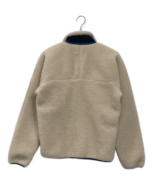 Patagonia（パタゴニア）Patagonia (パタゴニア) クラシック・レトロX・ジャケット ホワイト×ネイビー サイズ:Sの古着・服飾アイテム
