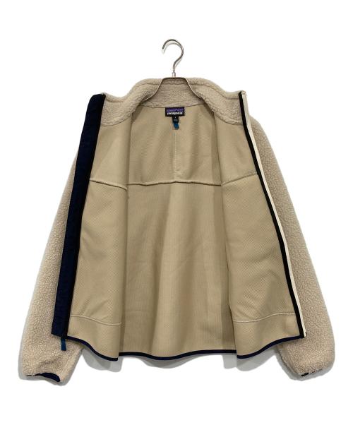 Patagonia（パタゴニア）Patagonia (パタゴニア) クラシック・レトロX・ジャケット ホワイト×ネイビー サイズ:Sの古着・服飾アイテム