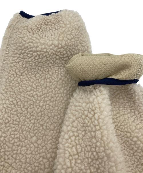 Patagonia（パタゴニア）Patagonia (パタゴニア) クラシック・レトロX・ジャケット ホワイト×ネイビー サイズ:Sの古着・服飾アイテム