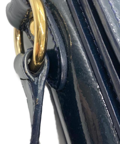 MIU MIU（ミュウミュウ）MIU MIU (ミュウミュウ) ショルダーバッグ ネイビーの古着・服飾アイテム