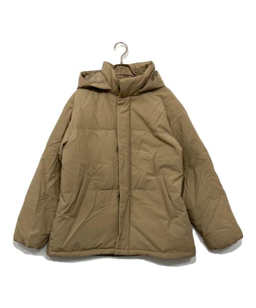 URBAN RESEARCH DOORS（アーバンリサーチドアーズ）URBAN RESEARCH DOORS (アーバンリサーチドアーズ) ミドルダウンジャケット ベージュ サイズ:Mの古着・服飾アイテム