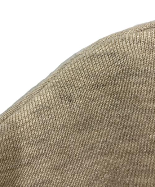 Noble（ノーブル）Noble (ノーブル) 接結タック編みフードプルオーバー ベージュ サイズ:－の古着・服飾アイテム