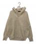 Noble（ノーブル）の古着「接結タック編みフードプルオーバー」｜ベージュ