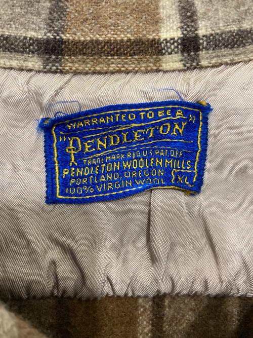 PENDLETON（ペンドルトン）PENDLETON (ペンドルトン) ボードシャツ ブラウン サイズ:XLの古着・服飾アイテム