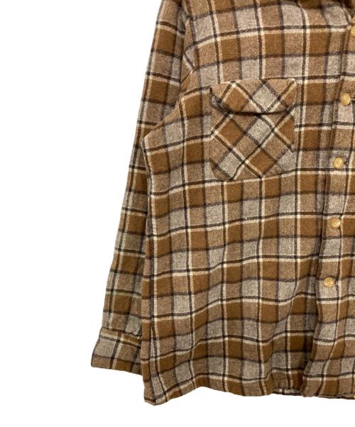 PENDLETON（ペンドルトン）PENDLETON (ペンドルトン) ボードシャツ ブラウン サイズ:XLの古着・服飾アイテム