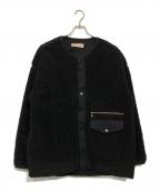CULLNIクルニ）の古着「ボアジャケット」｜ブラック