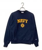 Championチャンピオン）の古着「リバースウィーブスウェット」｜ネイビー