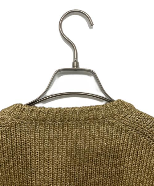 COMME des GARCONS COMME des GARCONS（コムデギャルソン コムデギャルソン）COMME des GARCONS COMME des GARCONS (コムデギャルソン コムデギャルソン) ゴールドラメカーディガン ゴールド サイズ:Sの古着・服飾アイテム