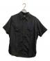 Needles（ニードルズ）の古着「S/S Work Shirt - Poly Cloth/ エンブロイダリーシャツ」｜ブラック