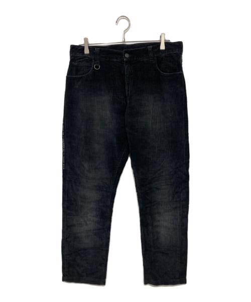 MONCLER（モンクレール）MONCLER (モンクレール) FRAGMENT Hiroshi Fujiwara コーデュロイパンツ ブラック サイズ:48の古着・服飾アイテム