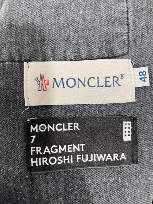MONCLER（モンクレール）MONCLER (モンクレール) FRAGMENT Hiroshi Fujiwara コーデュロイパンツ ブラック サイズ:48の古着・服飾アイテム