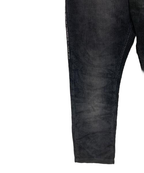 MONCLER（モンクレール）MONCLER (モンクレール) FRAGMENT Hiroshi Fujiwara コーデュロイパンツ ブラック サイズ:48の古着・服飾アイテム