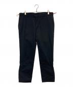 MONCLERモンクレール）の古着「裾ジップテーパードパンツ」｜ブラック