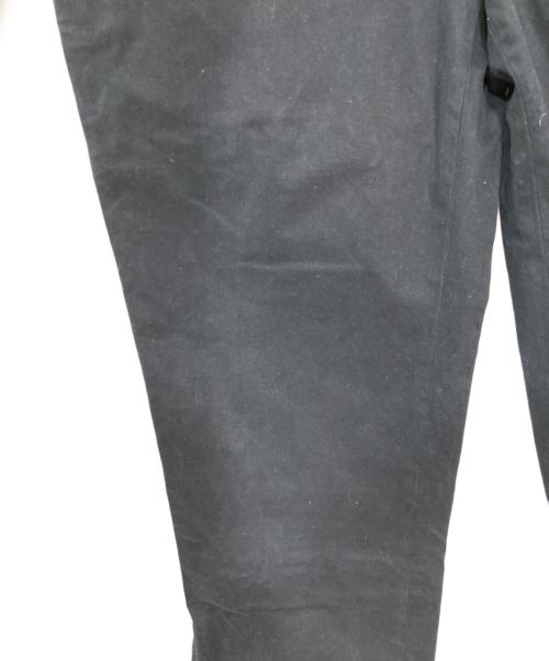 MONCLER（モンクレール）MONCLER (モンクレール) 裾ジップテーパードパンツ ブラック サイズ:50の古着・服飾アイテム