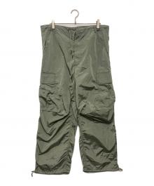 H BEAUTY&YOUTH（エイチ ビューティー&ユース）の古着「OLMETEX CRUNCHY CARGO」｜グリーン