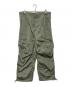 H BEAUTY&YOUTH（エイチ ビューティー&ユース）の古着「OLMETEX CRUNCHY CARGO」｜グリーン