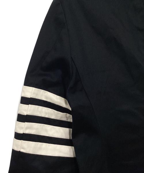 THOM BROWNE. NEW YORK（トムブラウン ニューヨーク）THOM BROWNE. NEW YORK (トムブラウン ニューヨーク) コットン ツイル 4BAR スポーツコート ネイビー サイズ:2の古着・服飾アイテム