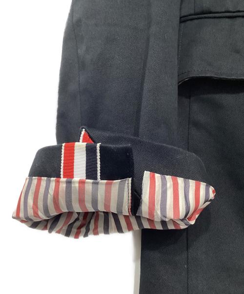 THOM BROWNE. NEW YORK（トムブラウン ニューヨーク）THOM BROWNE. NEW YORK (トムブラウン ニューヨーク) コットン ツイル 4BAR スポーツコート ネイビー サイズ:2の古着・服飾アイテム